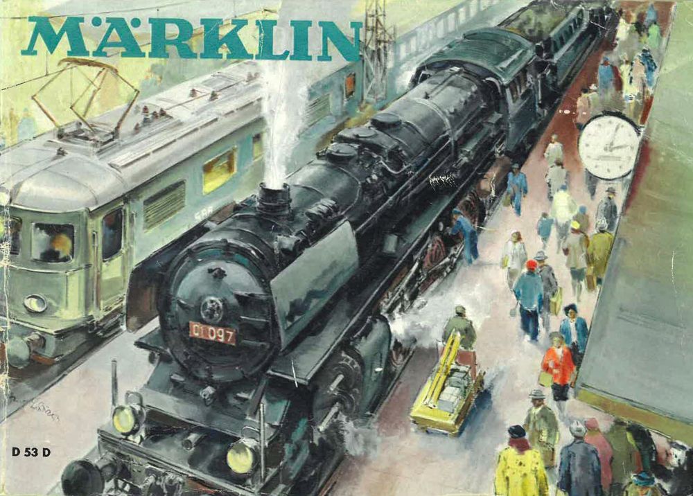 CATALOGUE ORIGINAL MÄRKLIN 1959 édition anniversaire 1859-1959 d