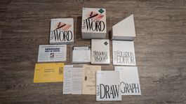 Microsoft Word 2.0 auf 5.25 Floppy Disketten mit OVP Big Box
