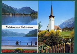 Bönigen am Brienzersee, 1984, Mehrbilderkarte, gelaufen