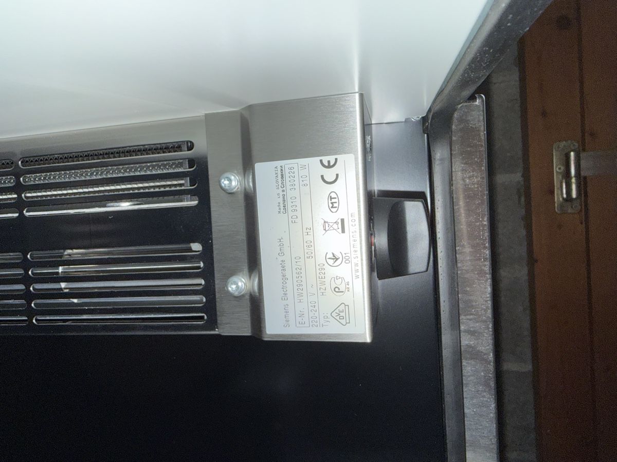 Siemens Elettrodomestici da cucina: Siemens warm Schublade – Usato da Fribourg venduto da agho1 1