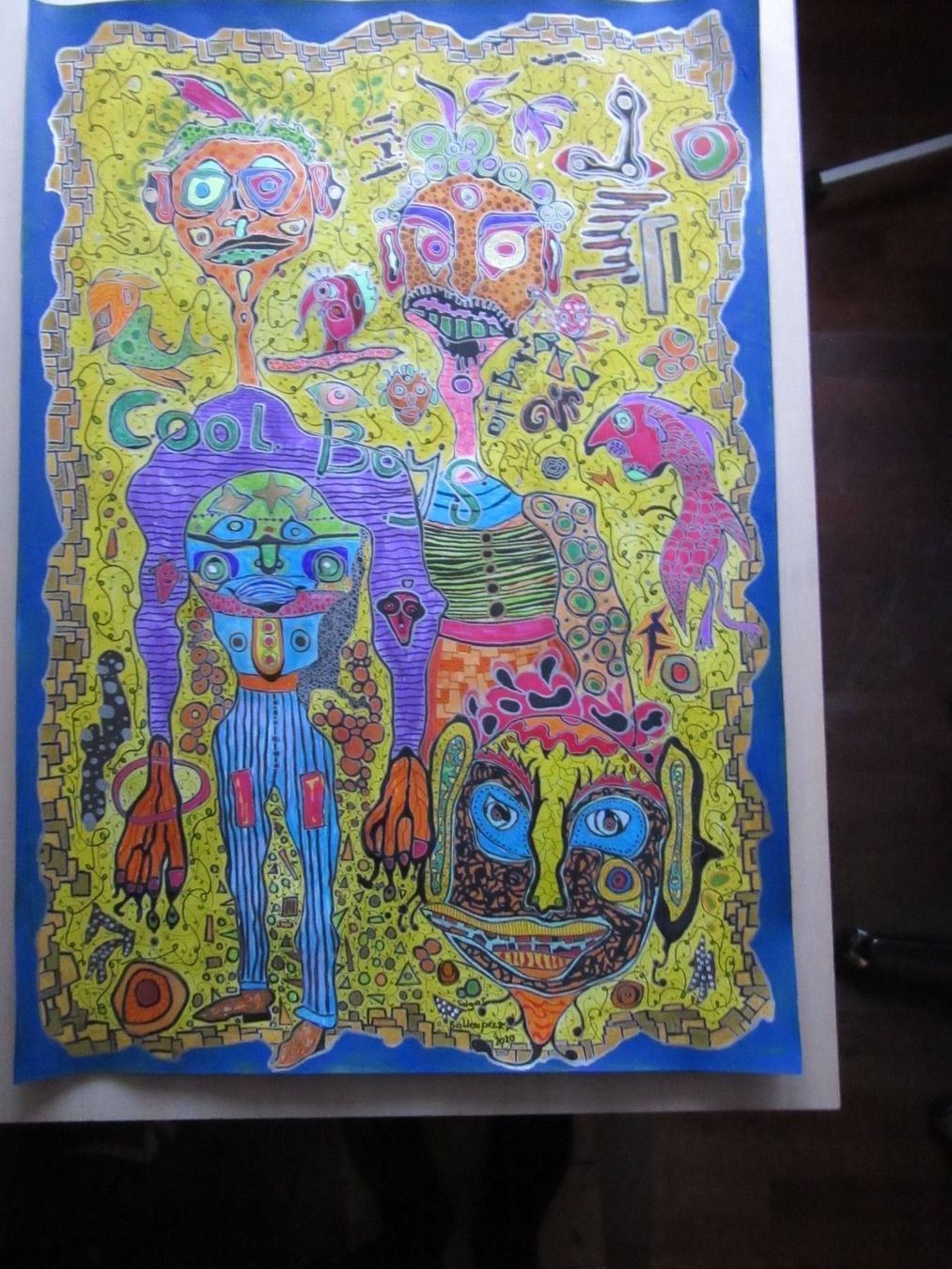 Gemälde: EDGAR BALTENSPERGER  ORIGINAL 100X70CM – Gebraucht aus Gersau von grafik-kunst