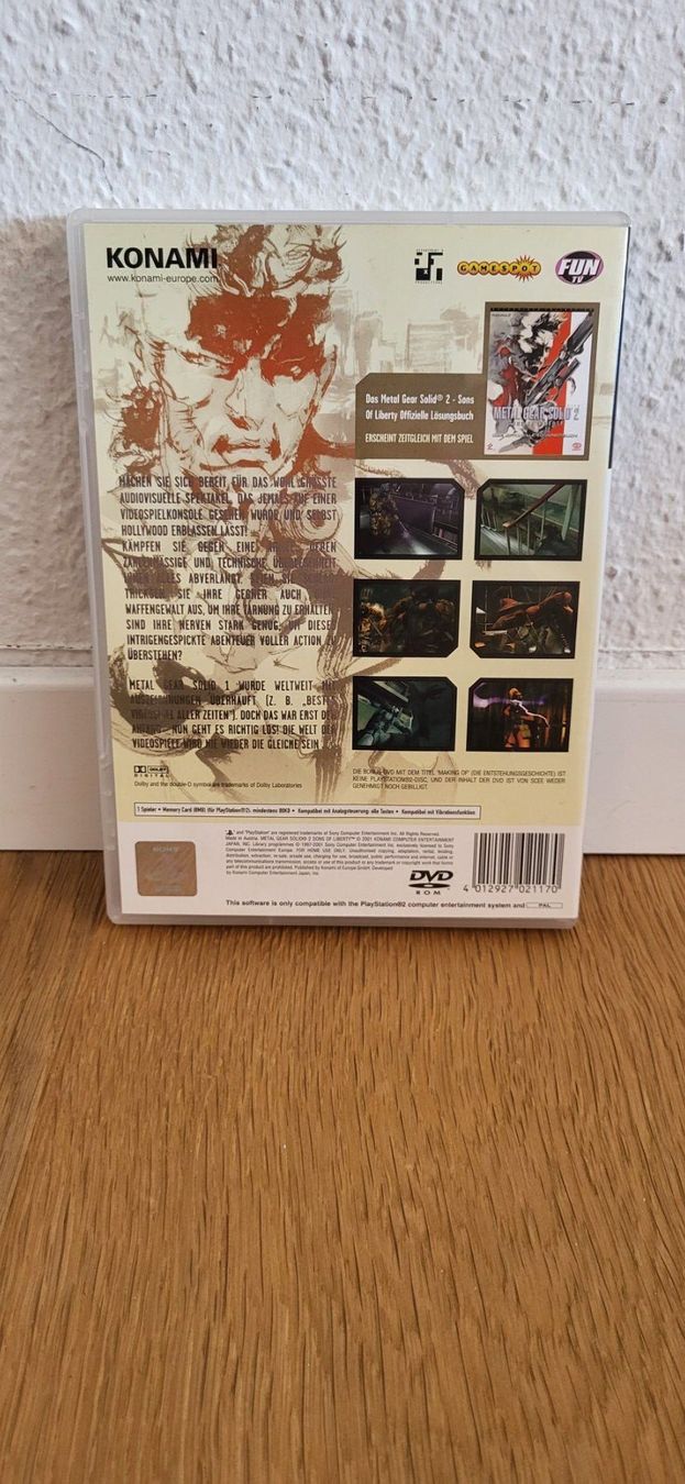 Sony Giochi: PS2 - Metal Gear Solid 2 Sons of Liberty – Usato da Münsingen venduto da DigitaleSpielecke 1