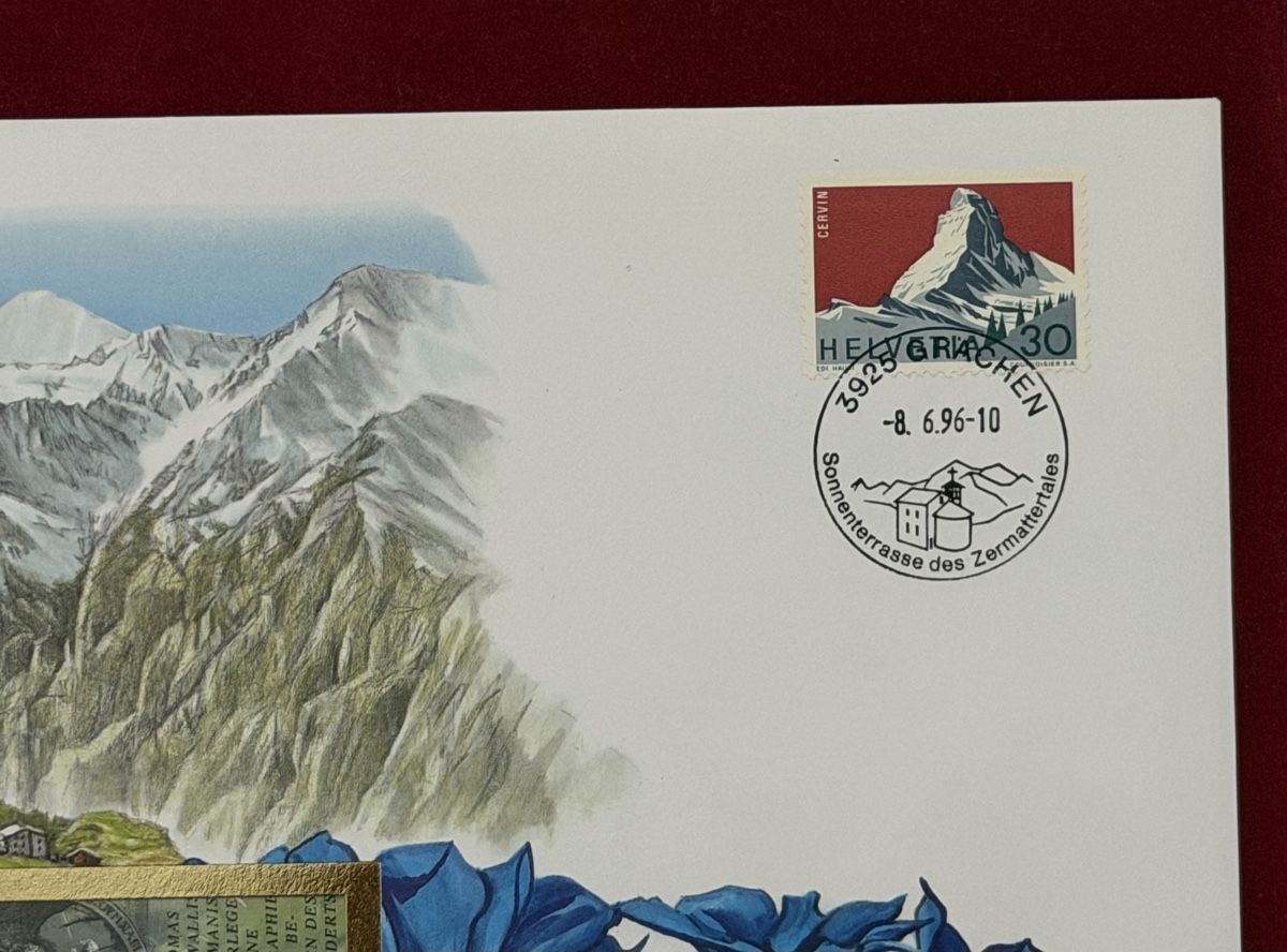 Banknoten: Enveloppe illustrée 5 Gräschendollar CH 1996 – Neu und originalverpackt aus Cortaillod von Soleil_de_Neuchatel 3