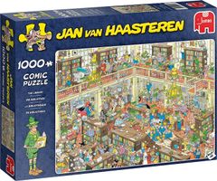 Puzzle Die Bibliothek, Jan van Haasteren,  1000 Teile