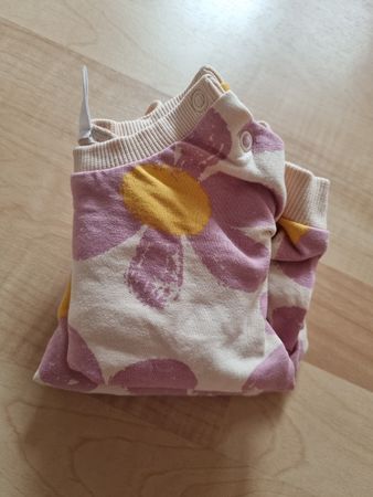 Baby Pullover Rosa beige Grösse 62-68 cm