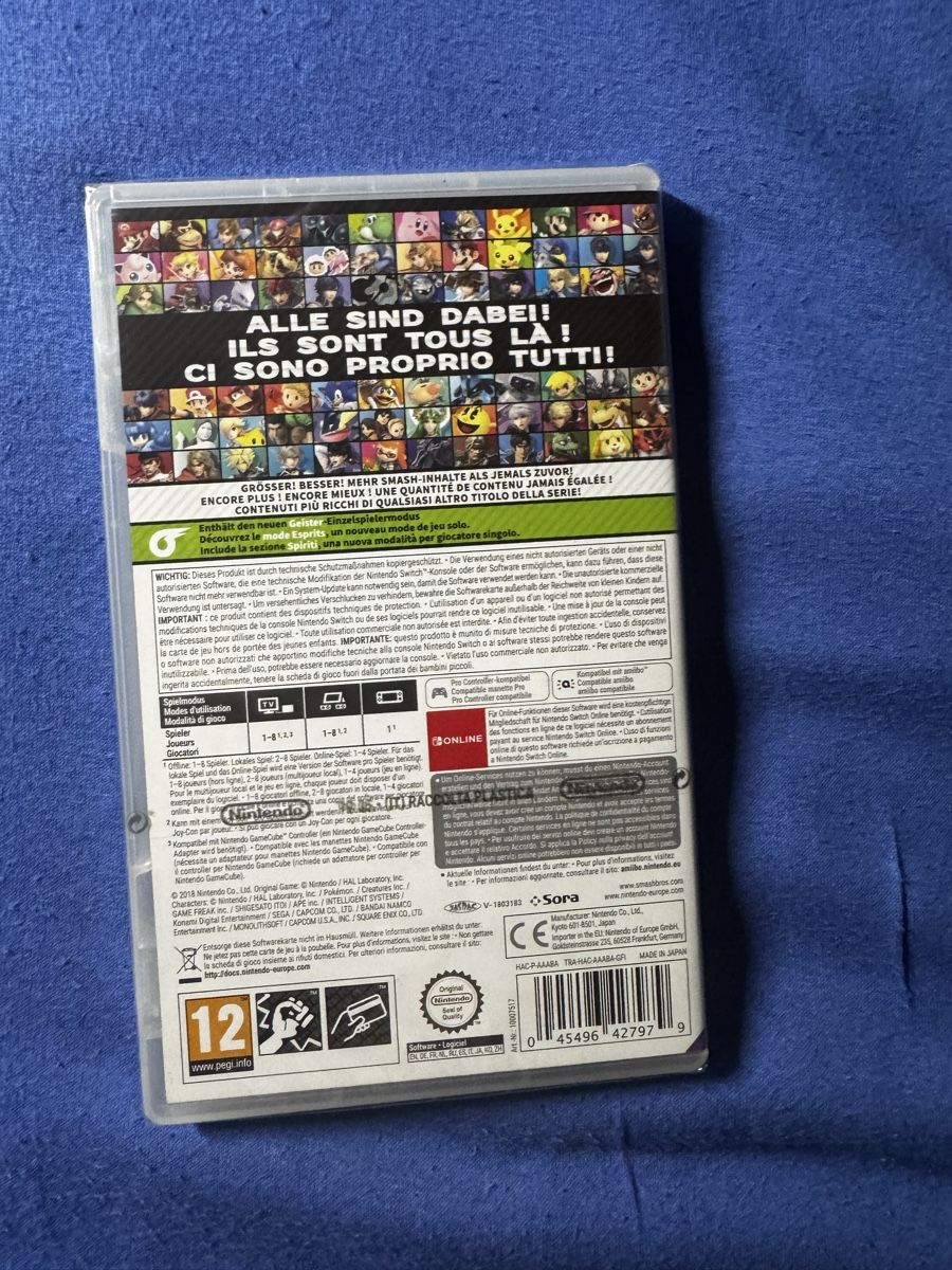 Nintendo Giochi: Super Smash Bros Ultimate – Nuovo e nell'imballaggio originale da Renan BE venduto da hug_97ff 1