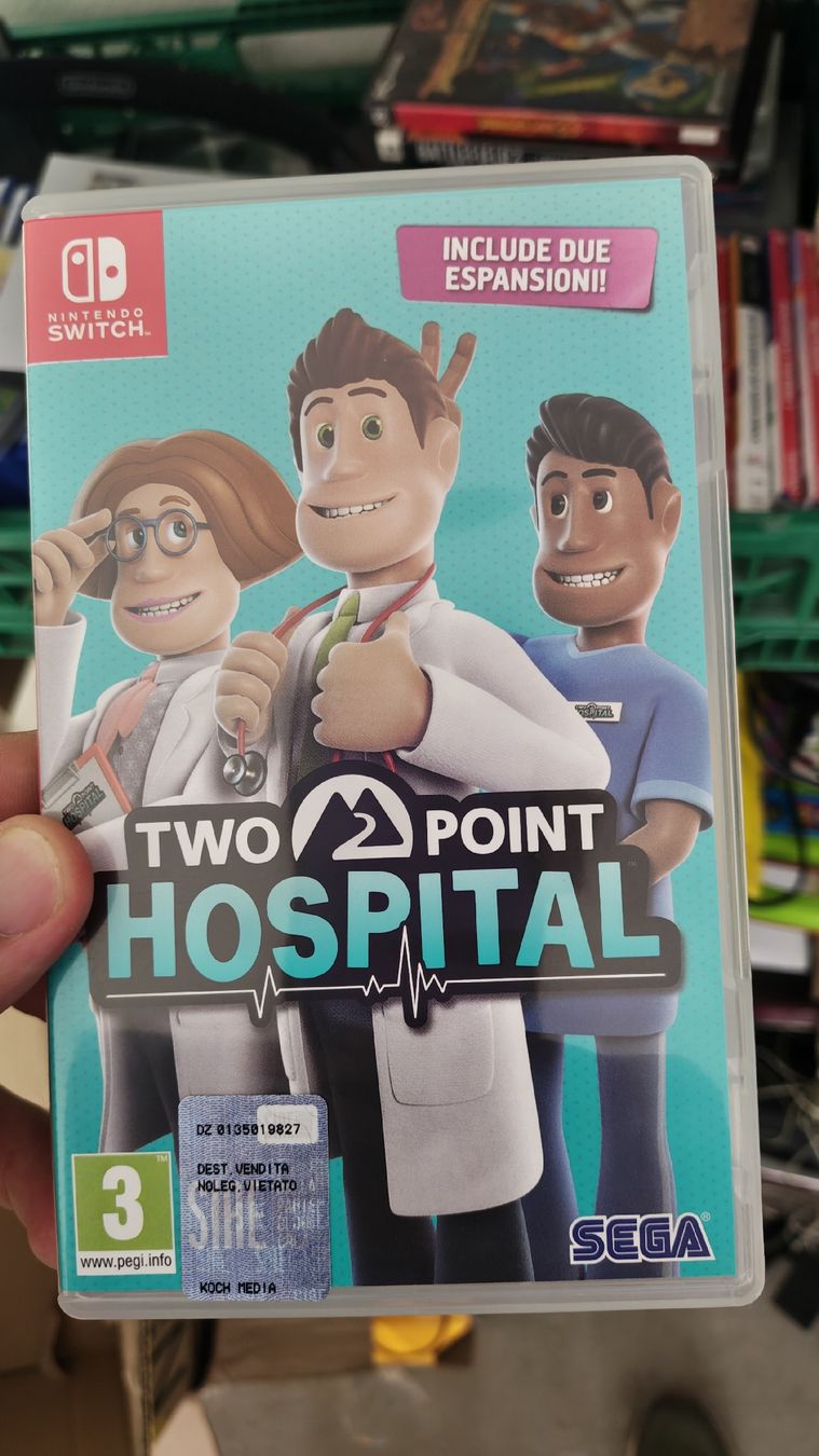 Jeux: Nintendo Switch Two Point Hospital – D'occasion à Montagnola par mattbert86