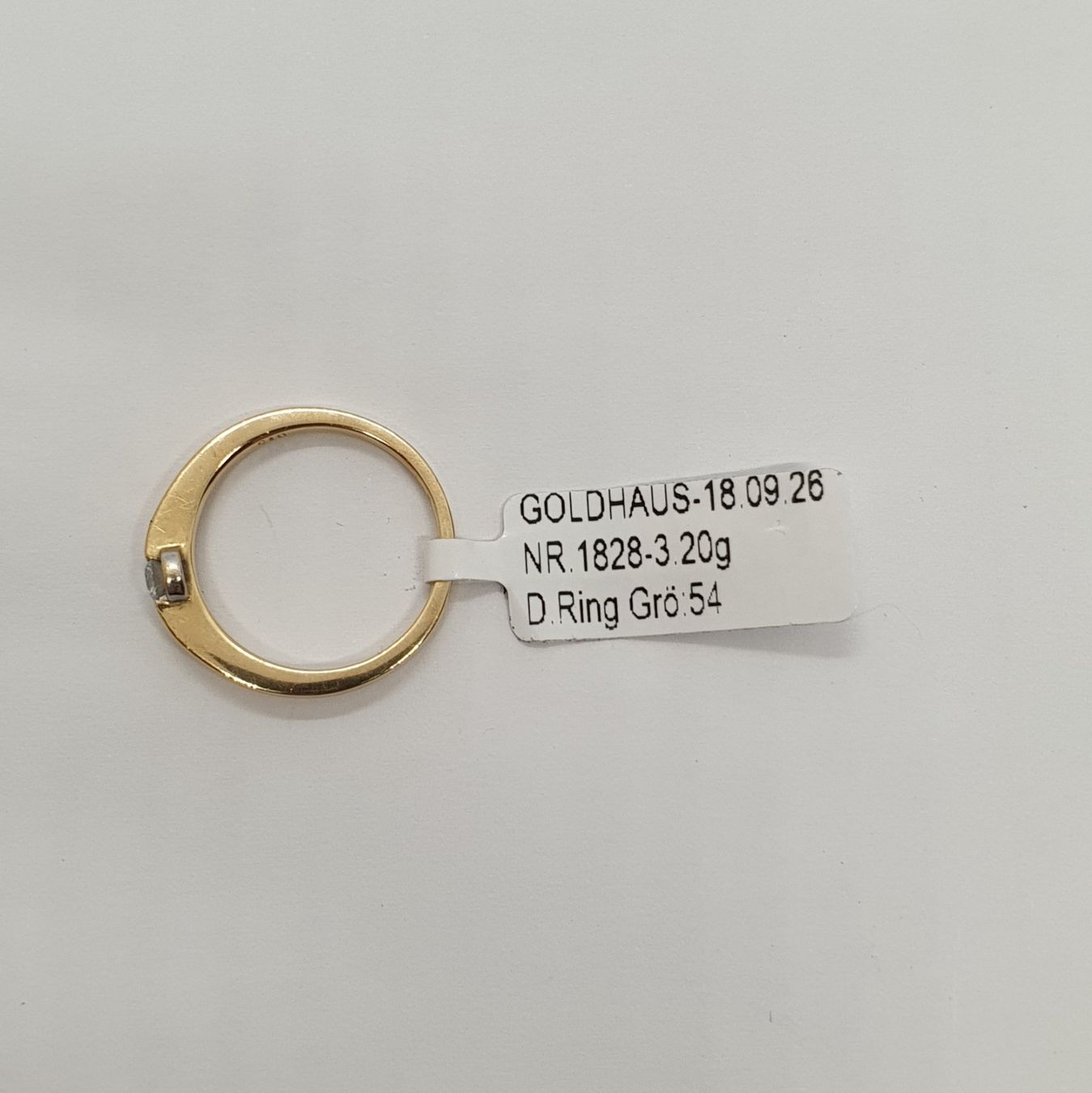 Anelli: Echt 18K Gold - Brilliant Ring – Usato da Luzern venduto da luzerngoldhaus 2