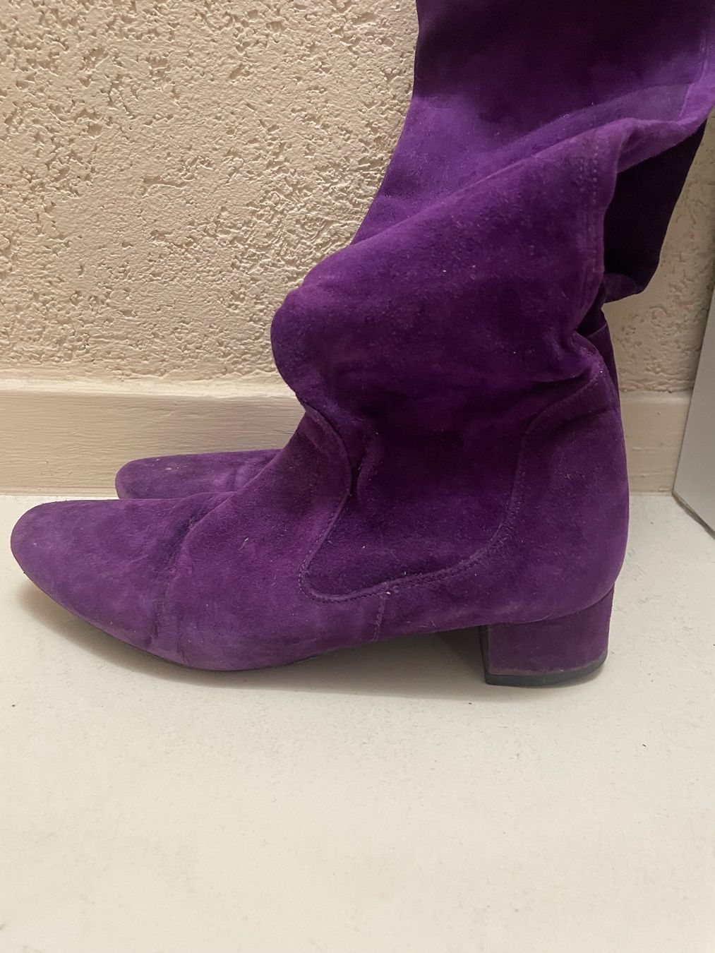 Damenschuhe: Stiefel 40 Purple – Gebraucht aus Minusio von Pink222 1