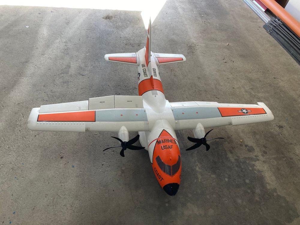 E-flite Replacement Fuselage For EC-1500 Twin 1.5m Airplane – EFL15751 Spare Part For RC Plane
