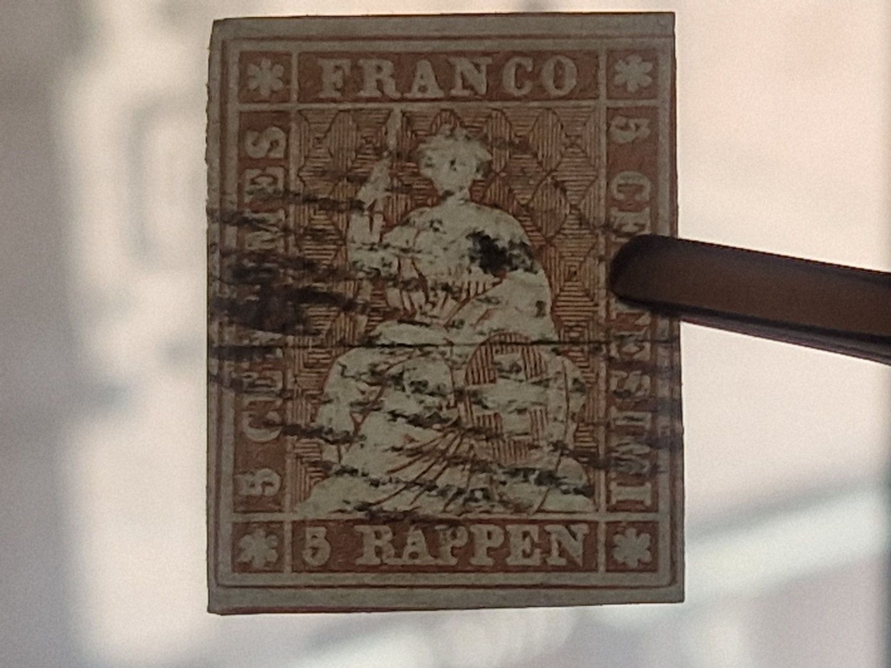 Tous les timbres: Strubel 22A, signiert, ab 1.- – D'occasion à Burgdorf par Glossy01 5