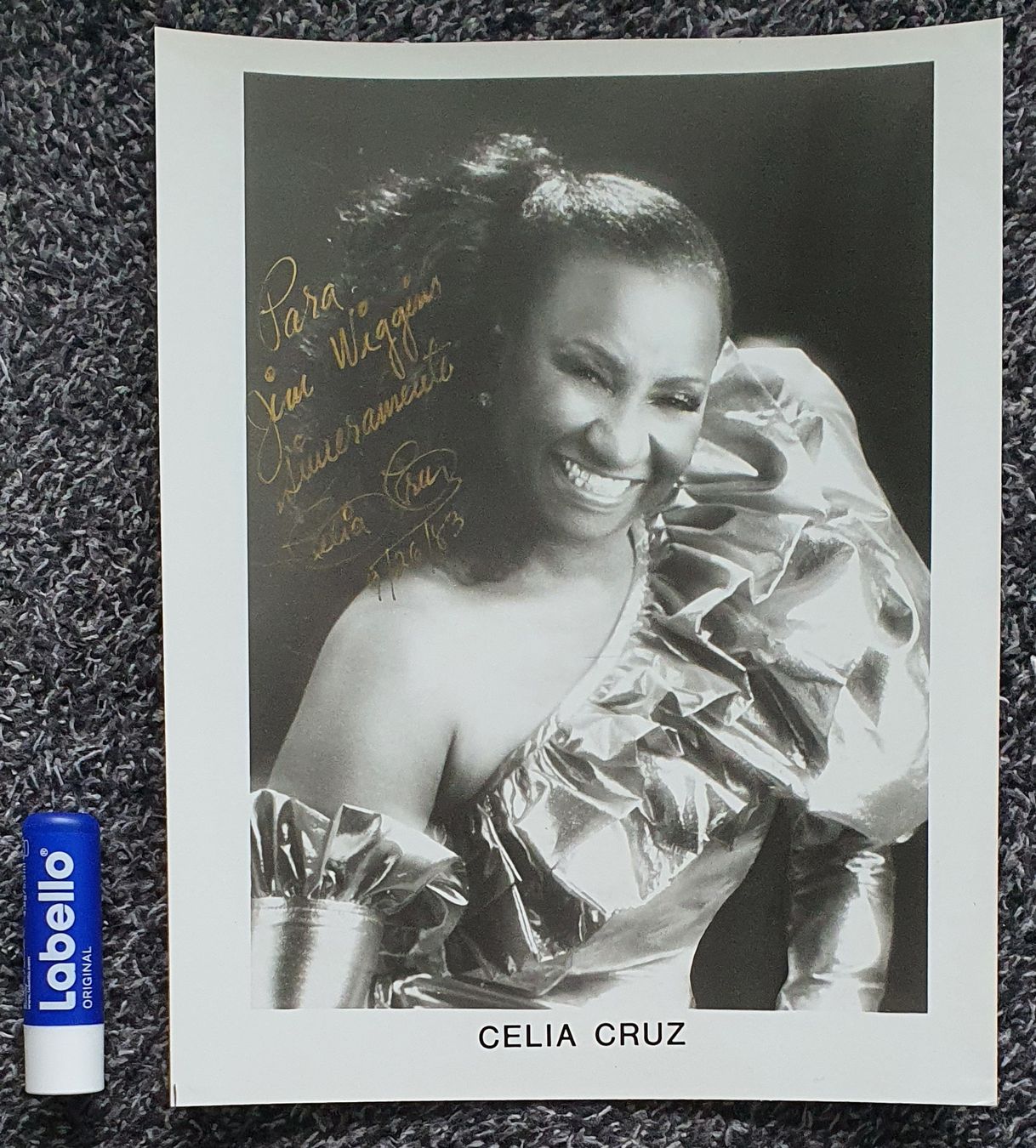 Autogramme: Original Signatur von Celia Cruz – Neu (gemäss Beschreibung) aus Feldbach von gardenmagic