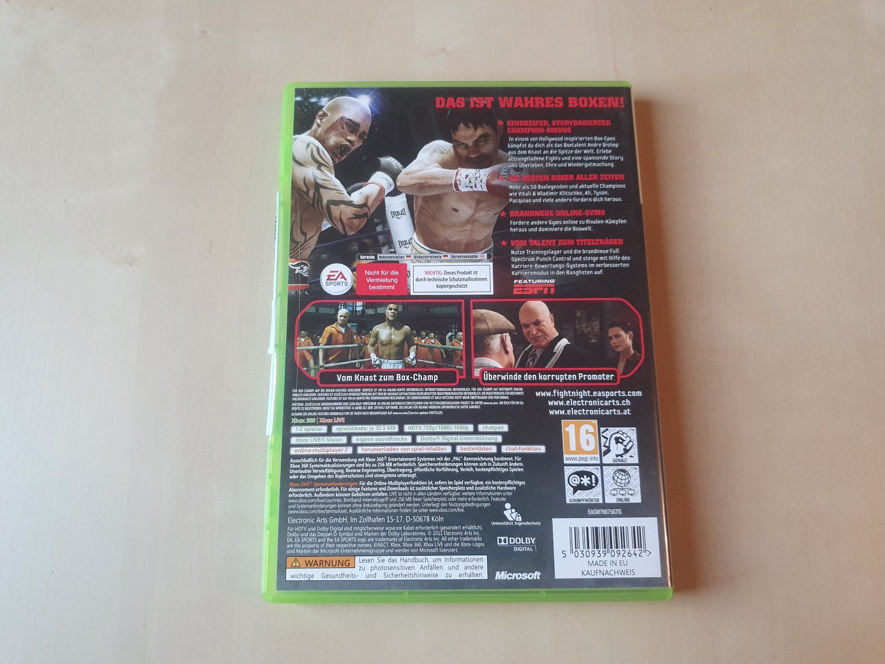 Microsoft Giochi: Fight Night Champion – Usato da Stansstad venduto da collectorsshop 1