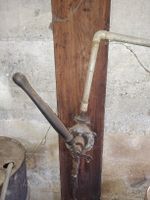 Vintage Zapfsäule / Handpumpe