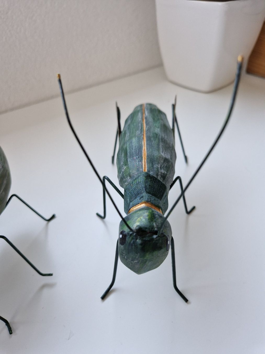 Tutte le decorazioni: Deco Käfer Heuschrecke handgemacht – Usato da Salouf venduto da PizMez12K 5