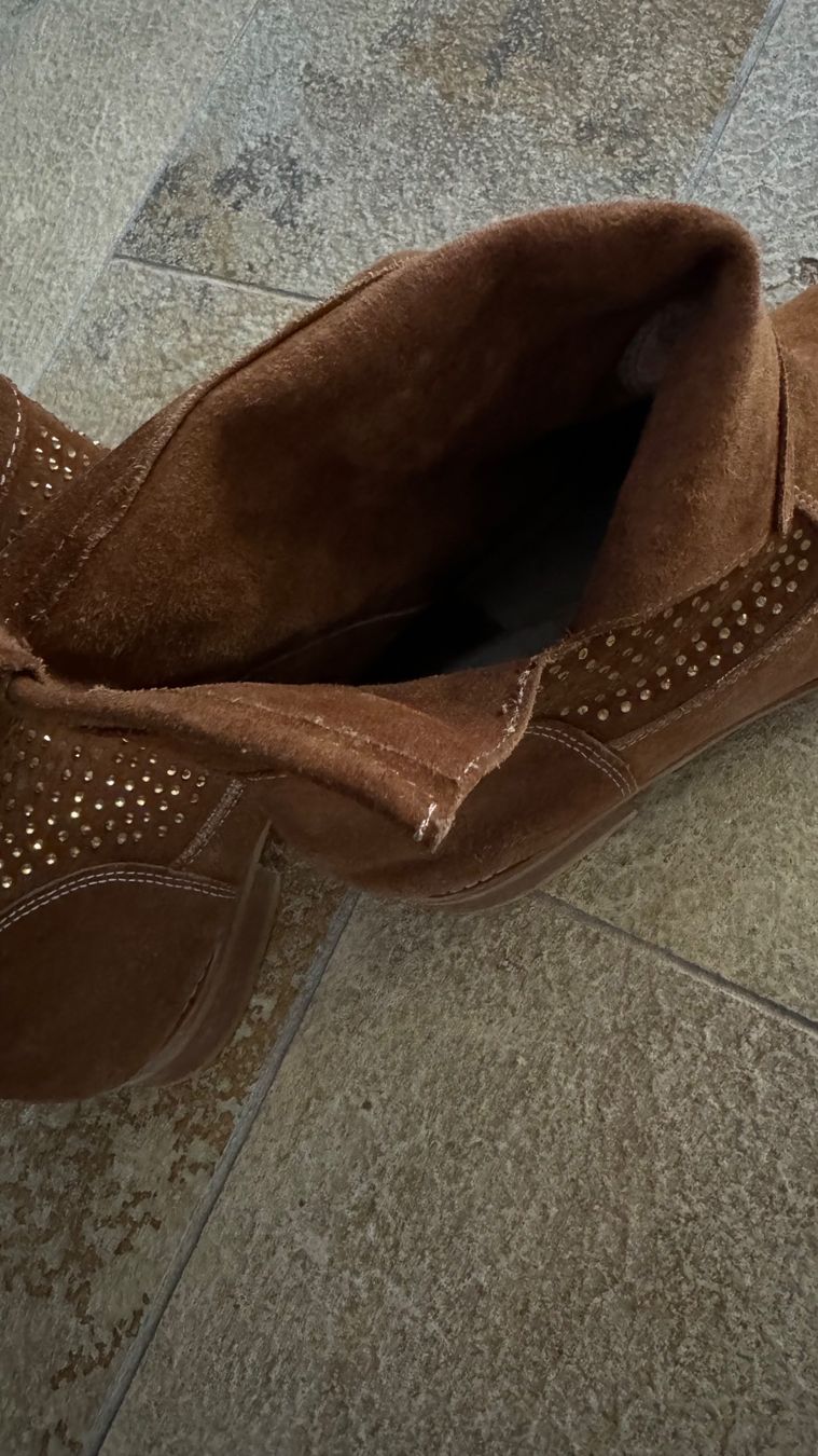 Scarpe da donna: Leder veloure Stiefeletten, 45 – Usato da Altendorf venduto da Ro 1