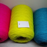 Wolle 100% kardiert  Fashion Mill, Pedido 480g Nitro Gelb