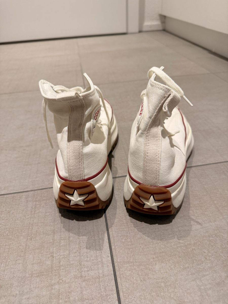 Converse Scarpe da uomo: Converse Run Star Hike montantes, blanches - Taille 43 – Usato da Bulle venduto da HT8 2