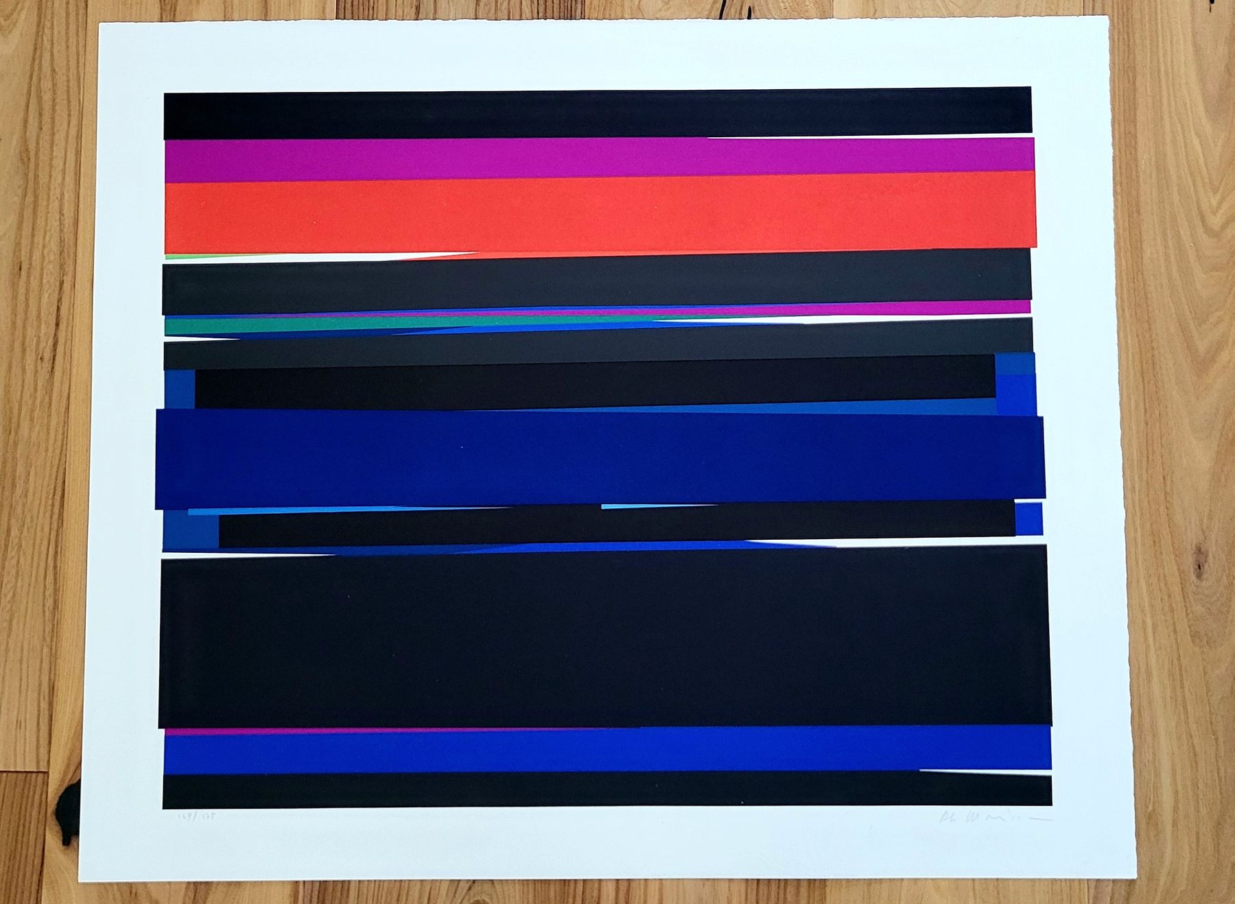 Grafiken & Lithographien: Philippe Morisson " Distances" handsigbiert – Gebraucht aus Baden von Digit6