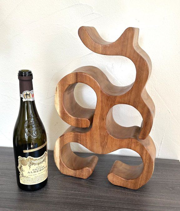 Articoli in legno: Weinständer Flaschenhalter aus Holz – Usato da Kottwil venduto da buergisser_p 3
