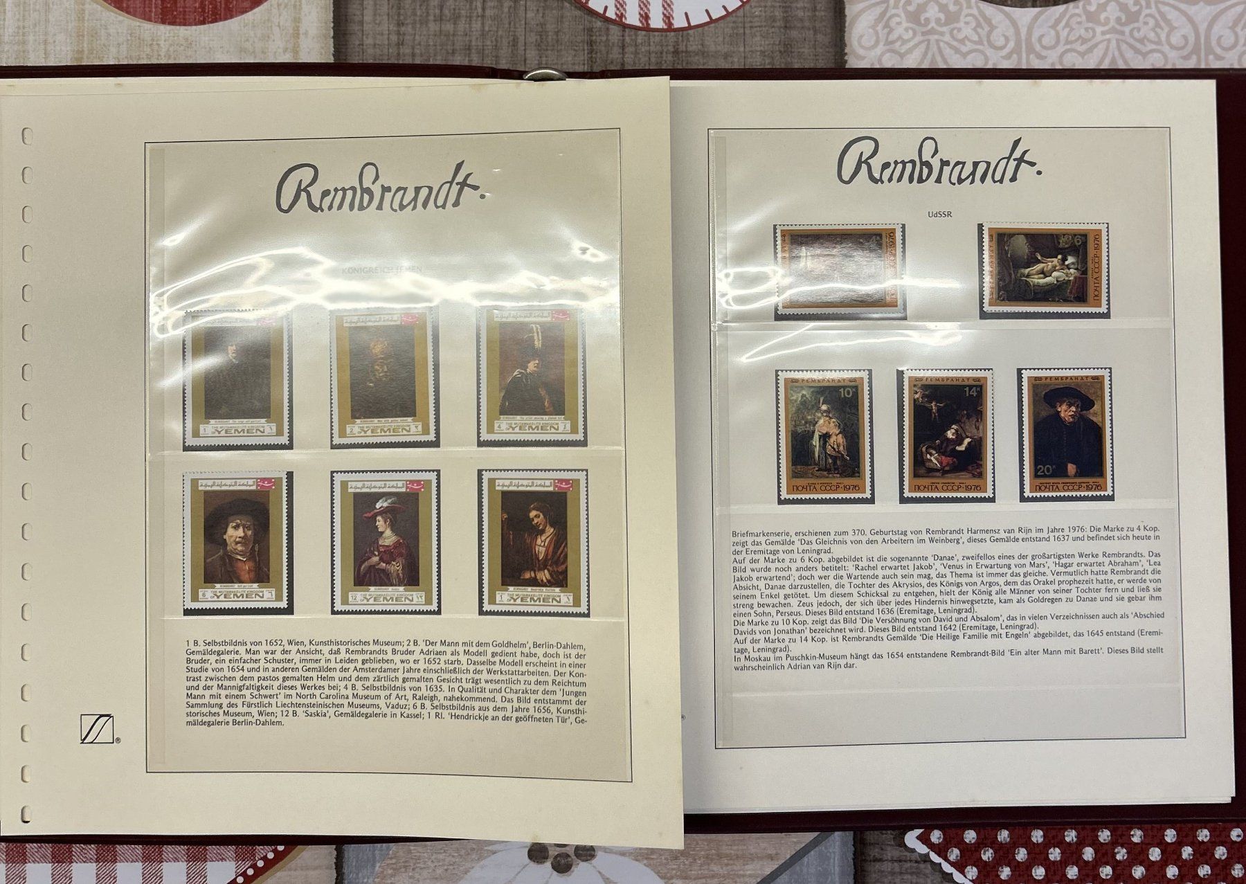Tutti i francobolli: Rembrandt - Philatelistische Dokumentation – Usato da Martina venduto da migrol06 2