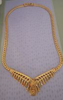wunderschönes Vintage Collier Vergoldet