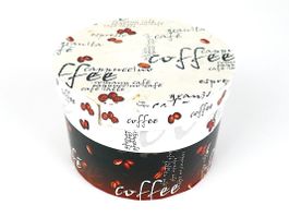 Dose mit 2 Espressotassen + Unterteller
