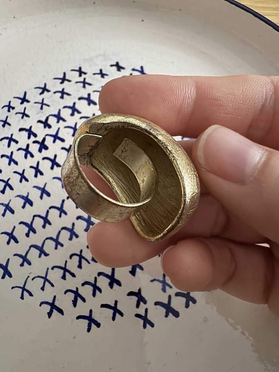 Bagues: Gold nugget adjustable ring – D'occasion à Zürich par kri_zhv2 3