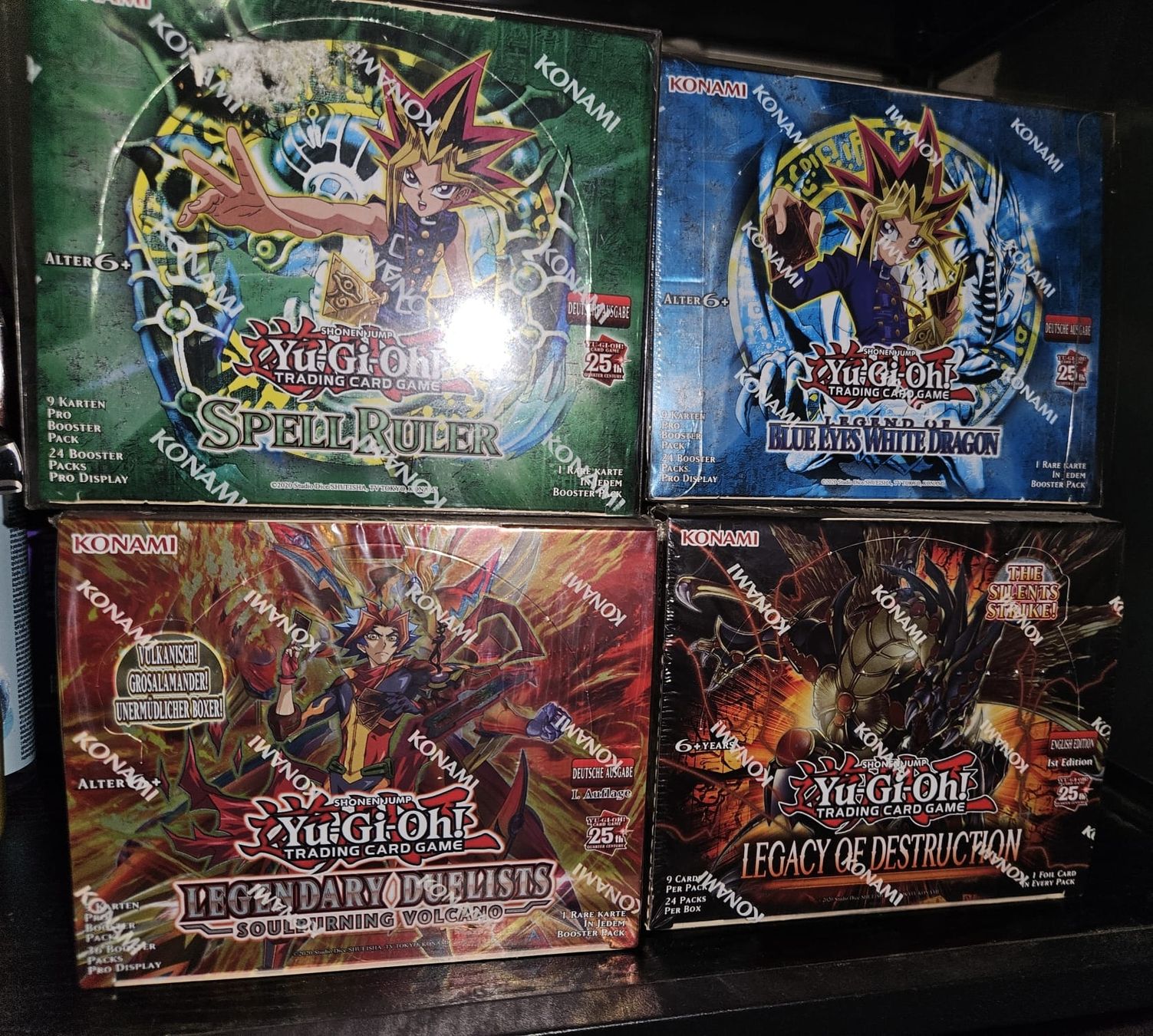 Yugioh Sammelbilder & Trading cards: 8x Sealed YU GI OH Displays – Neu (gemäss Beschreibung) aus Oberriet SG von Poketcm 1
