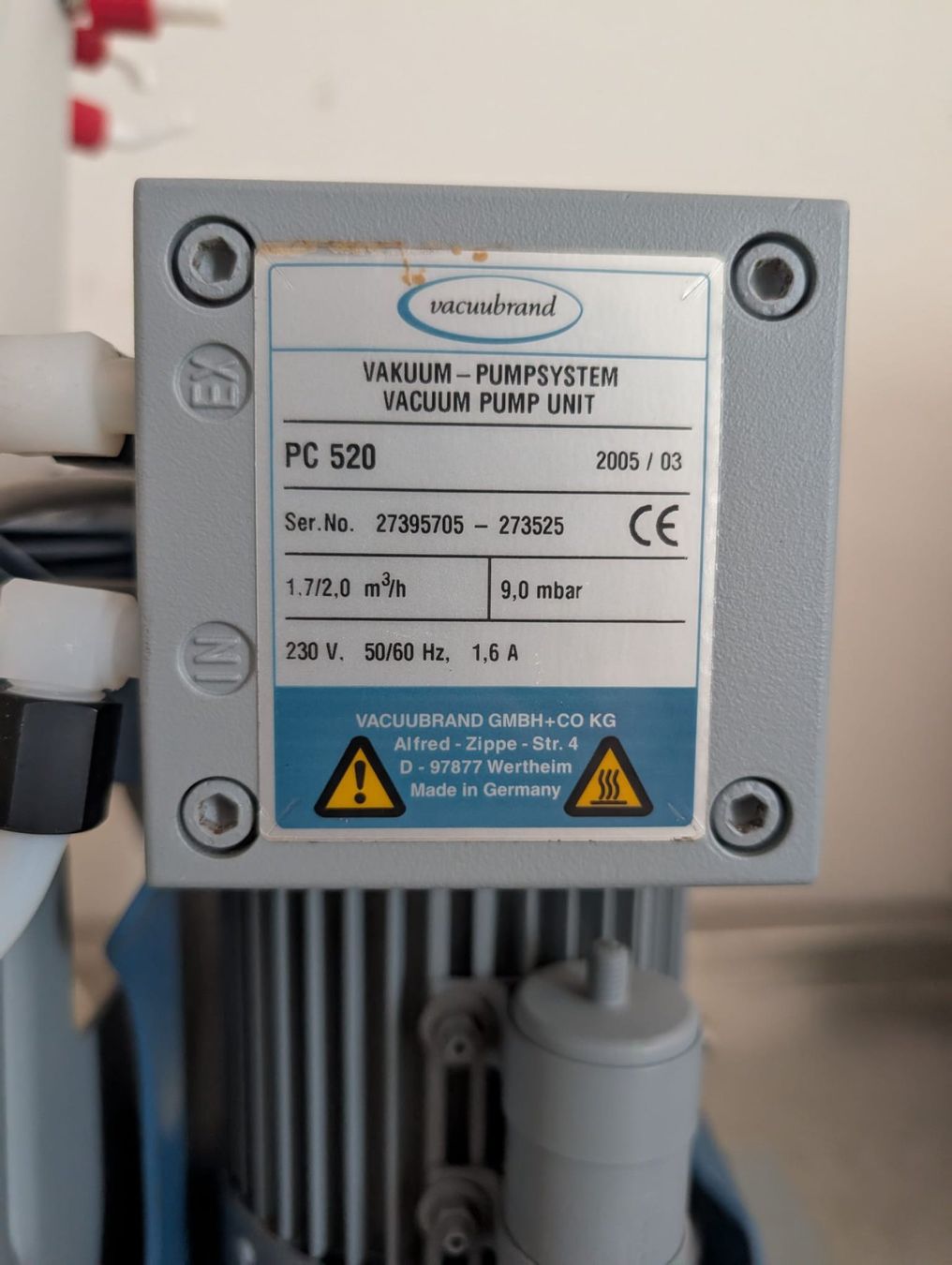 Matériel de laboratoire: Vacuubrand PC 520 vacuum pump – D'occasion à Genolier par leo_m6fh 1