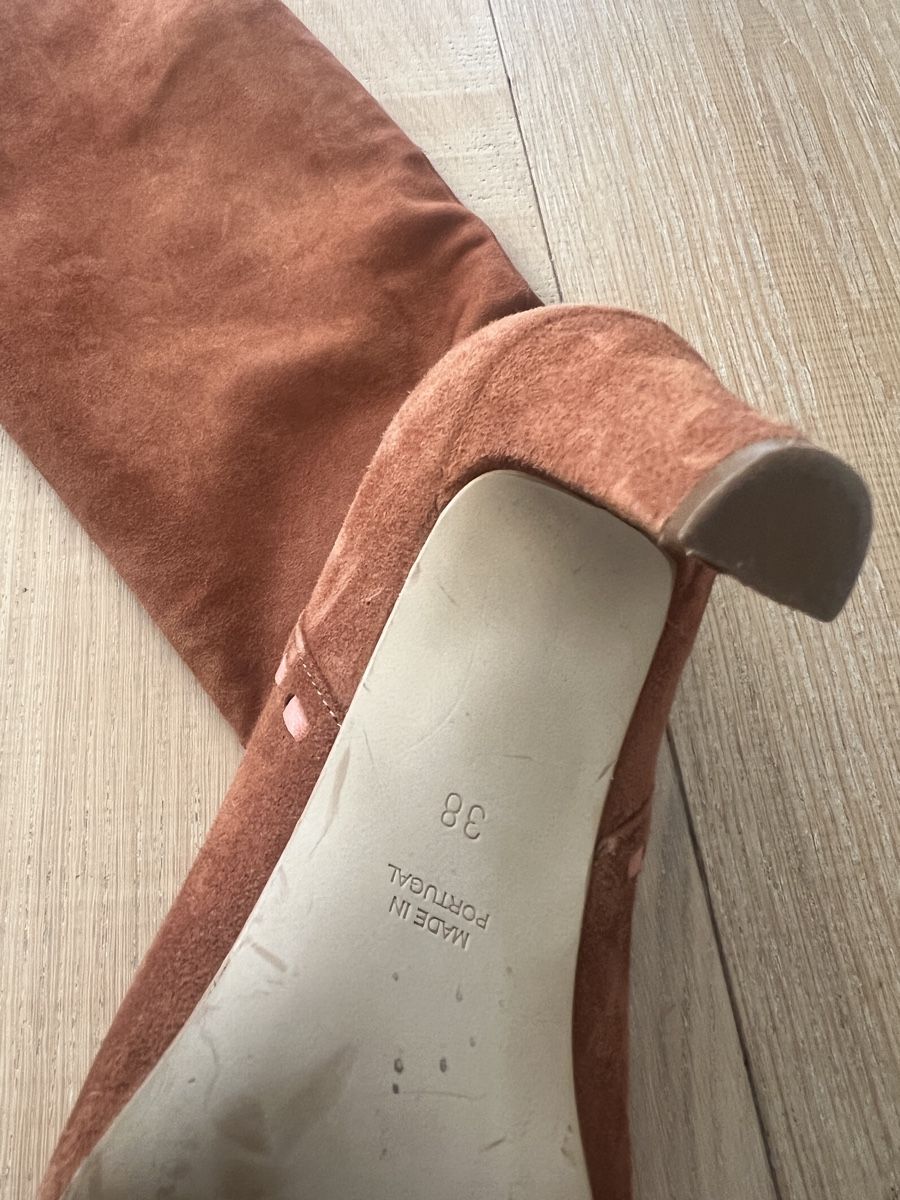 Scarpe da donna: Bottes hautes en daim taille 38 – Usato da Nyon venduto da ikel78 1