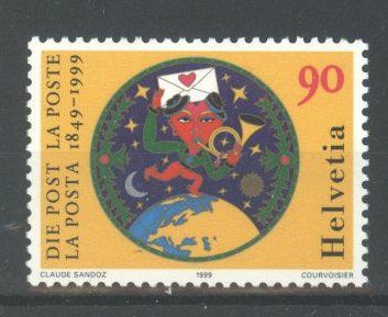 Tutti i francobolli: 1999, 150 Jahre Post ** (2) – Usato da Willisau venduto da Vollstempel