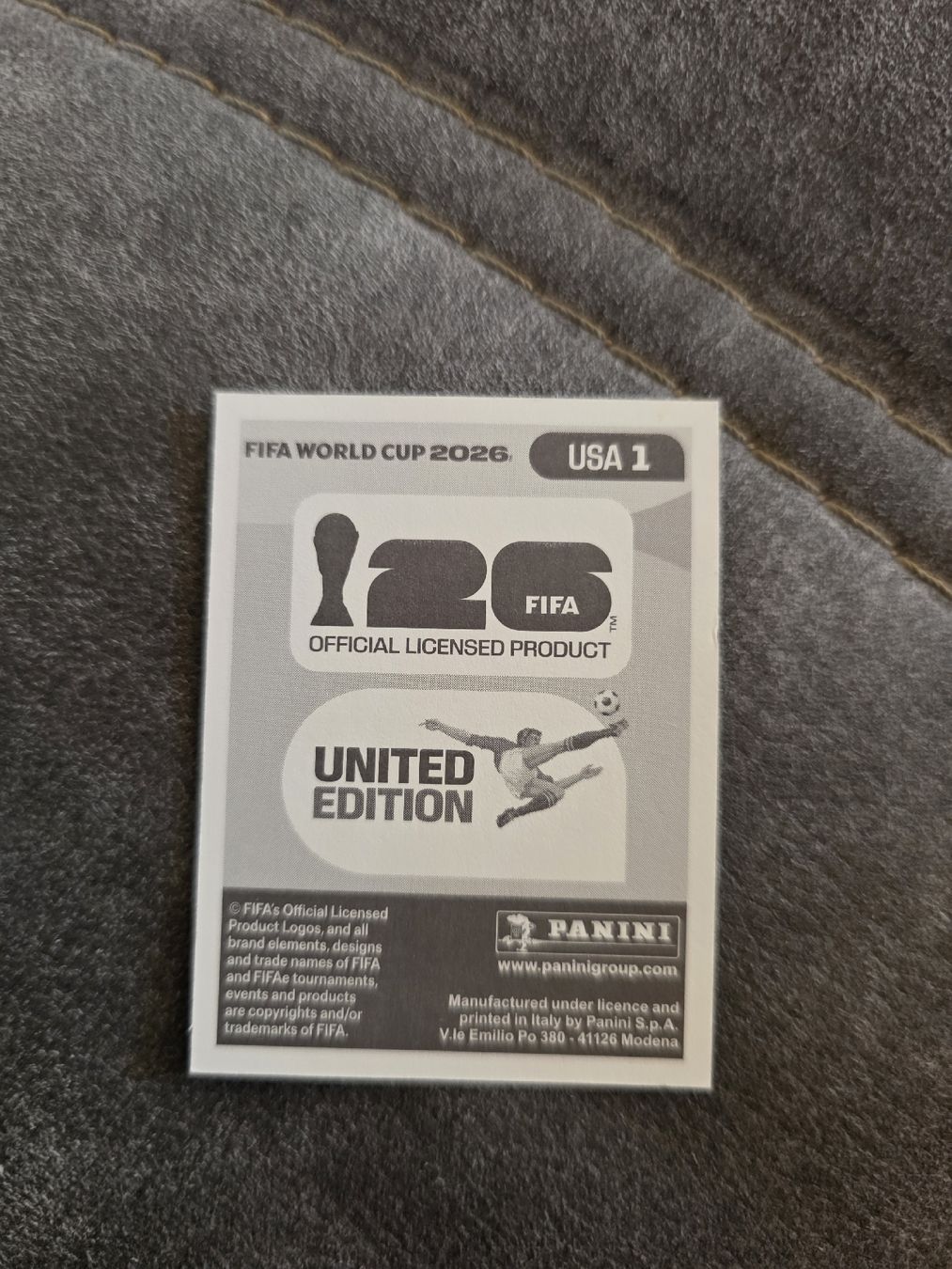 Panini Cartes à collectionner: Panini WM 2026 USA 1 – Neuf (Voir description) à Romanshorn par leeh78 1