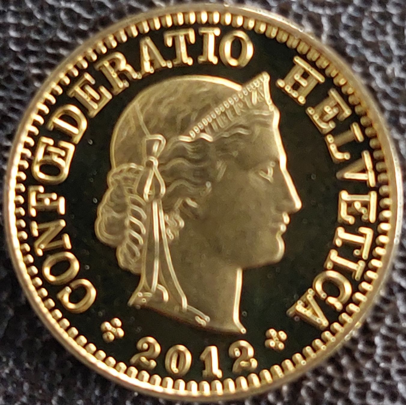 Tutti le monete: 5 Rappen 2012 stgl. / aus Münzsatz – Nuovo (secondo la descrizione) da Arch venduto da coinsandmore
