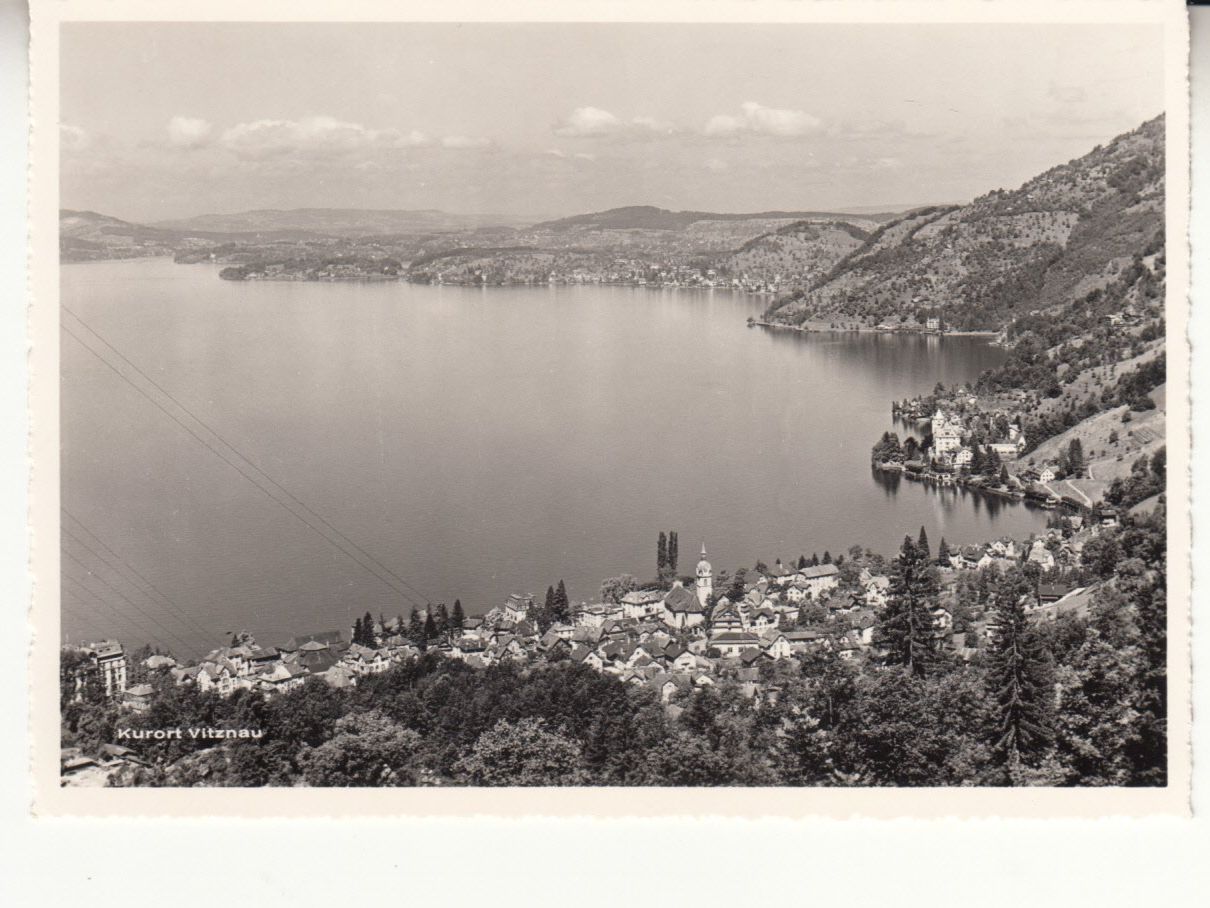 Ansichtskarten: Vitznau ca. 1950 – Gebraucht aus Bürglen TG von StampGraf