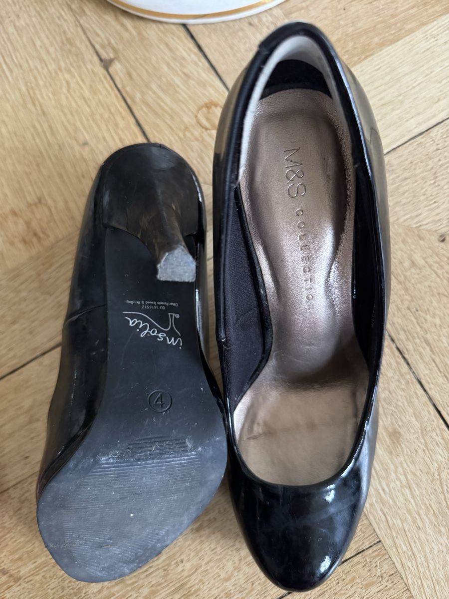 Damenschuhe: M&S Pumps (schwarz, Lack) – Gebraucht aus Bern von Jasminp90 2