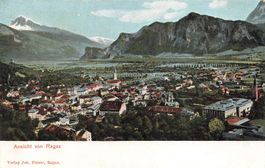 Bad Ragaz SG Ansicht von Ragaz
