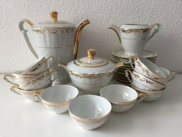 EPV PORCELAINE VERITABLE Service à café / Kaffee Service