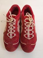 🤩MANGO STOFF-LEDER-SNEAKER ROT-WEISS
