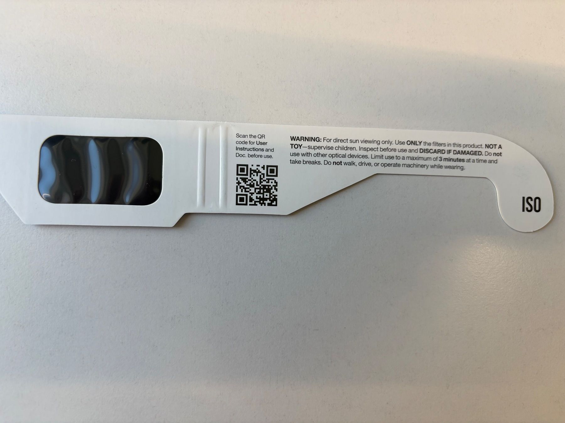 Lunettes & Verres: Sonnenfinsternis-Brille | Solar Eclipse Viewer | ISO – Neuf (Voir description) à Zürich par stef77290 2