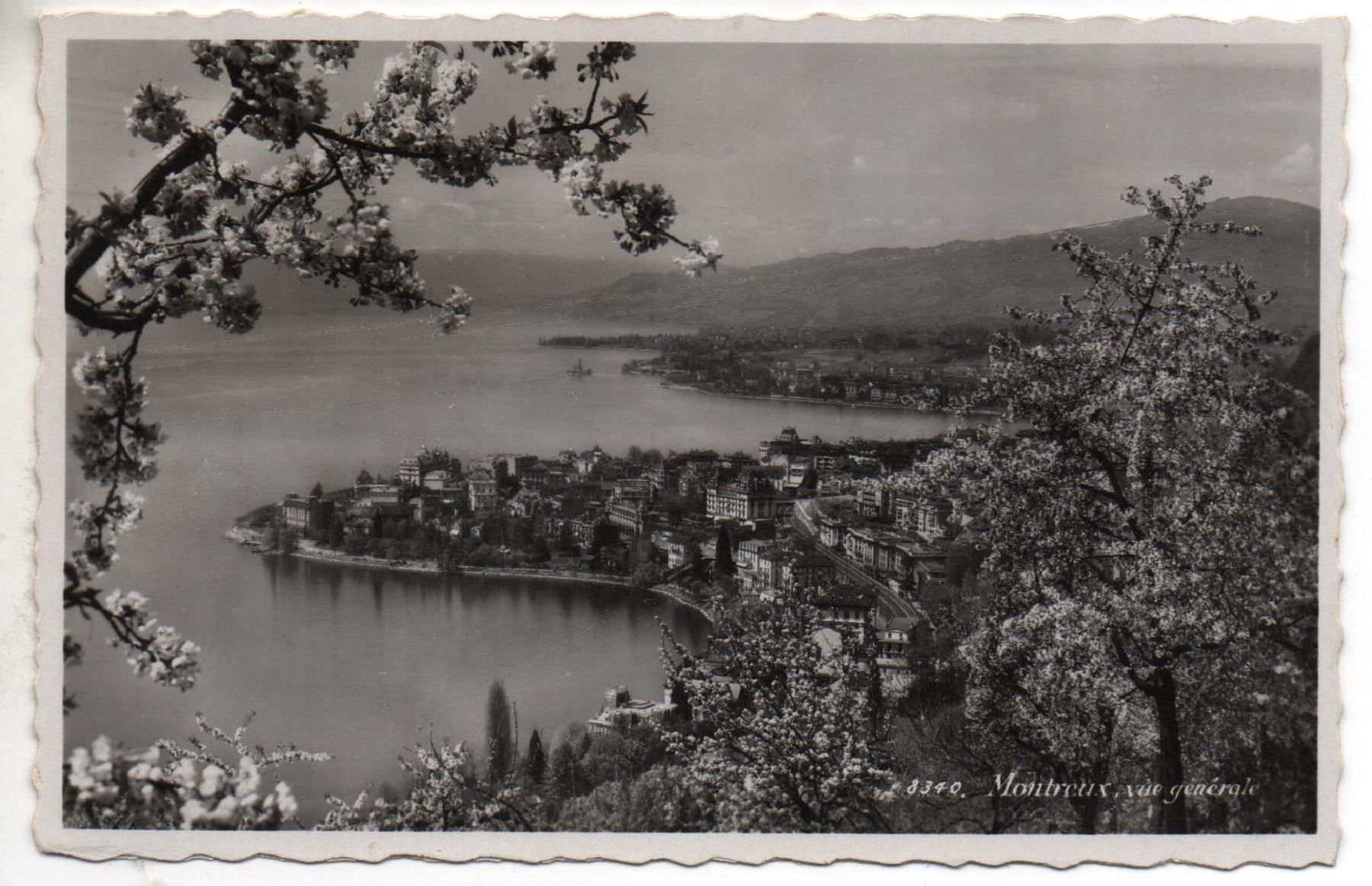 Ansichtskarten: MONTREUX Vue générale – Gebraucht aus Jona von philajona