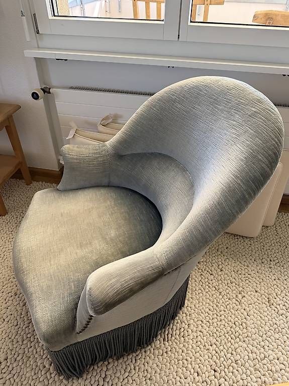 Poltrone: Hellblauer Sessel – Usato da Basel venduto da nina-bina 1