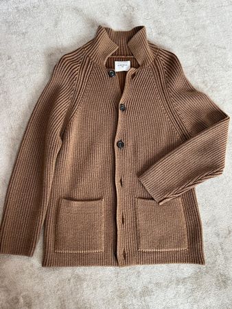 Edler Cardigan, CIRCOLO, MADE IN ITALY, Gr. L, tobaccofarben