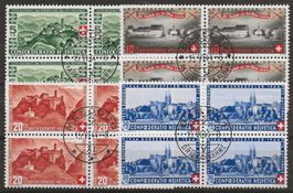 1944 : Pro Patria Serie im VB mit Orts- Ersttag Stempel