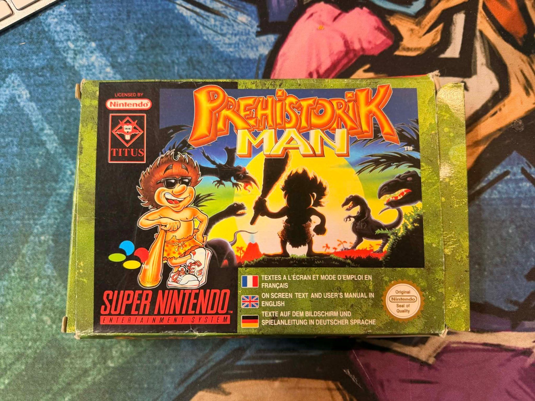 Nintendo Giochi: Prehistorik Man Super Nintendo – Usato da Giubiasco venduto da Ticinerd