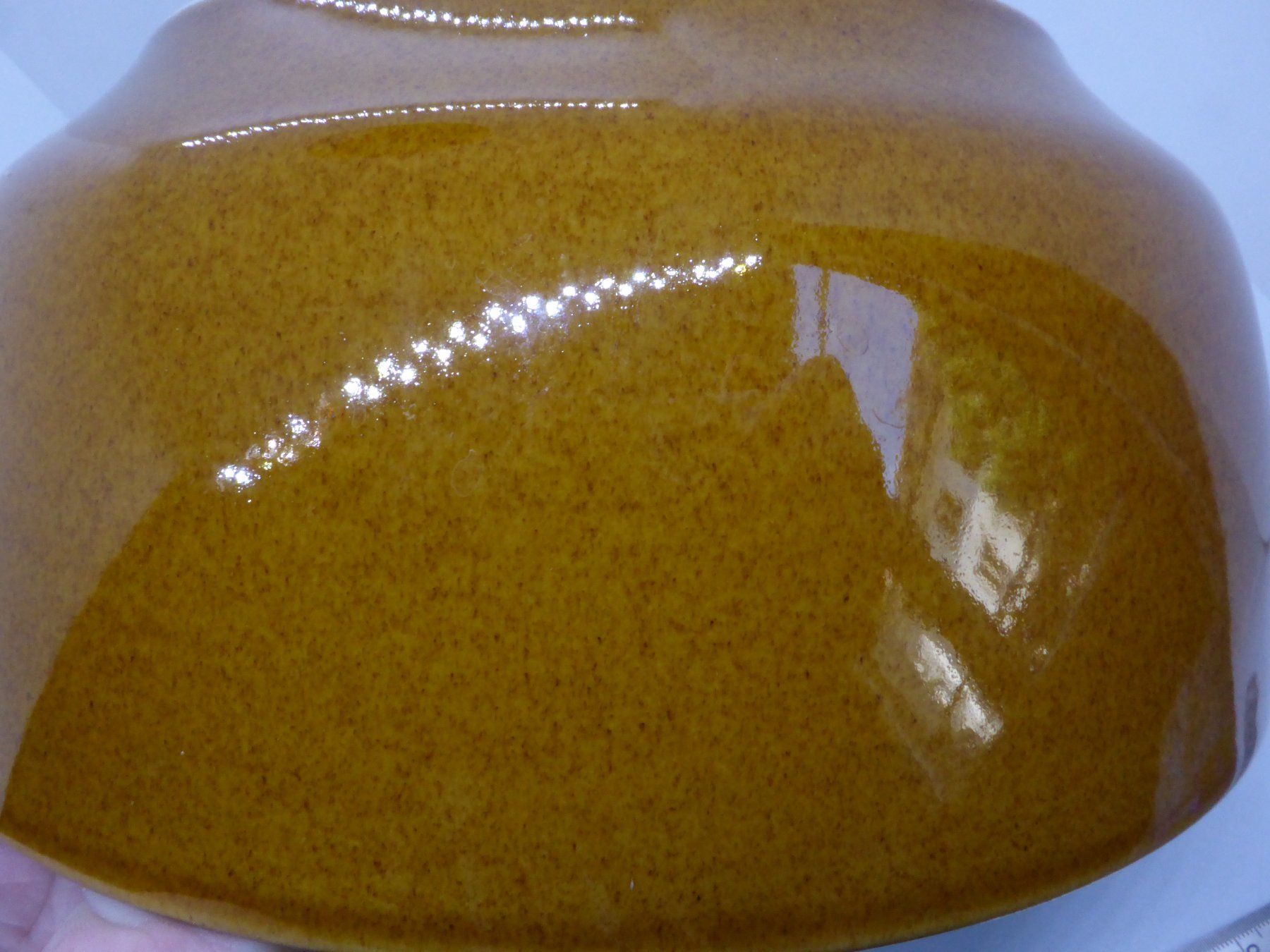 Rössler Ciotole: Rössler saladier brun uni, diamètre 23cm – Usato da Porrentruy venduto da Kim017 8