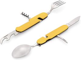 Outdoor Besteck Kit Klappbares Besteck Edelstahl