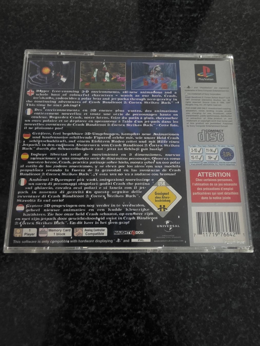 Giochi: Crash Bandicoot 2 PS1 – Usato da Chavornay venduto da Crash37 1