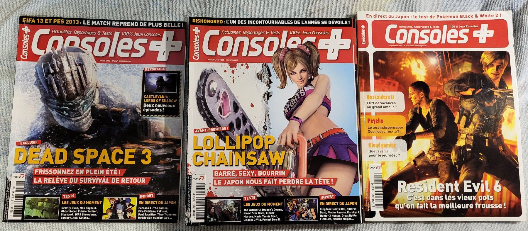 Riviste & Magazine: CONSOLE+ 2012 - 8 Numéros - 236-243 – Usato da Sonvilier venduto da Takou