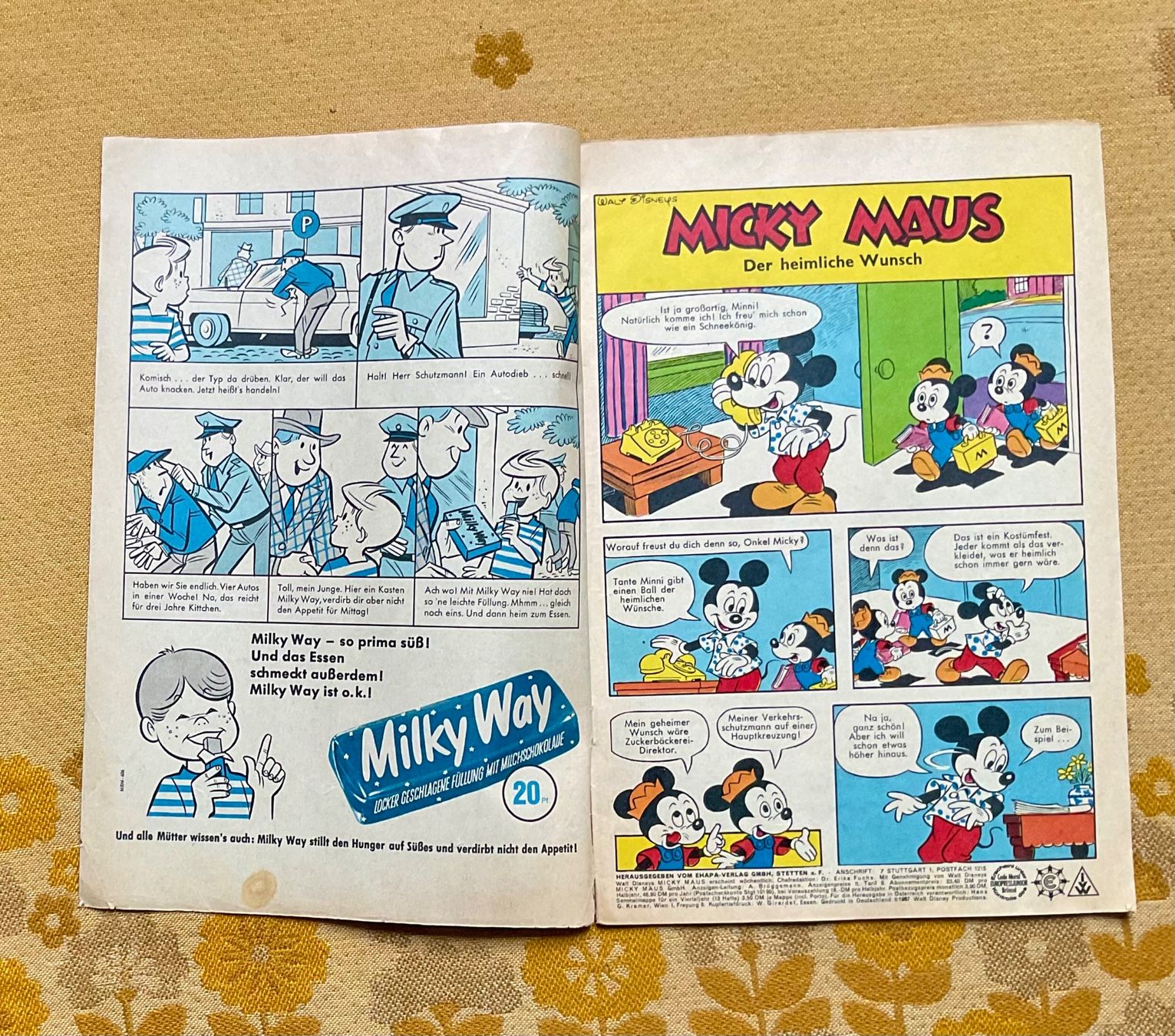 Fumetti: Micky Maus Heft Nr 8 von 1967 – Usato da Endingen venduto da nathan05 1